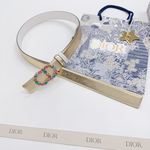 Replica Christian Dior AAA Quality Belts For Women #1106644 $60.00 USD for Wholesale