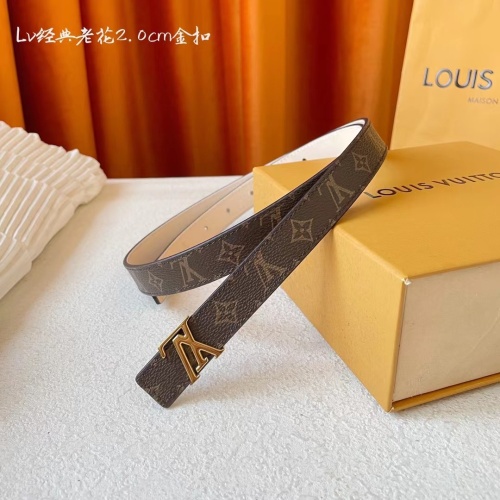 Replica Louis Vuitton AAA Quality Belts For Women #1107095 $52.00 USD for Wholesale