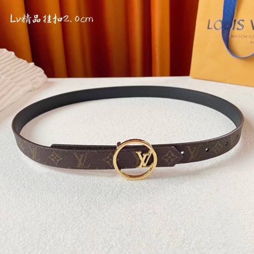 Wholesale Louis Vuitton AAA Quality Belts For Women #1107096 $52.00 USD, Wholesale Quality Replica Louis Vuitton AAA Quality Belts