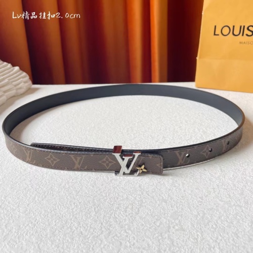 Wholesale Louis Vuitton AAA Quality Belts For Women #1107097 $52.00 USD, Wholesale Quality Replica Louis Vuitton AAA Quality Belts