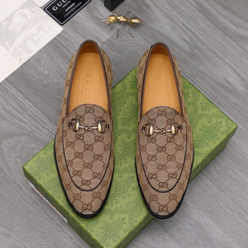 Replica Gucci Oxfords Shoes For Men #1107362 $82.00 USD for Wholesale