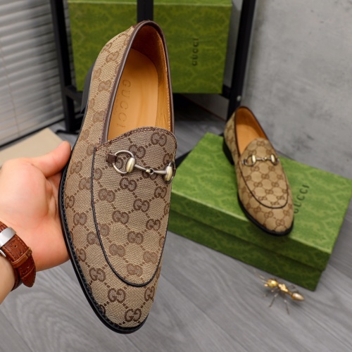 Replica Gucci Oxfords Shoes For Men #1107362 $82.00 USD for Wholesale