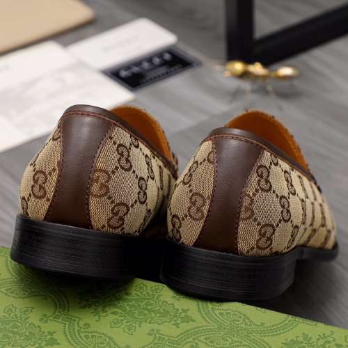 Replica Gucci Oxfords Shoes For Men #1107362 $82.00 USD for Wholesale