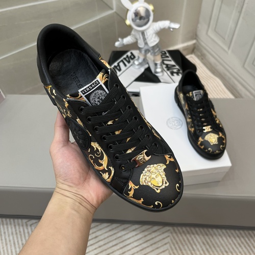 Replica Versace Casual Shoes For Men #1110186 $72.00 USD for Wholesale