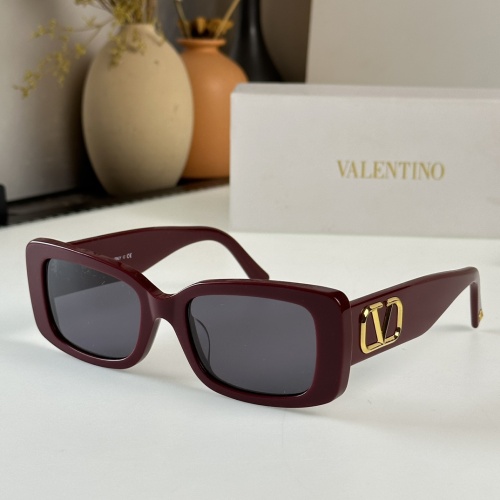 Wholesale Valentino AAA Quality Sunglasses #1111157 $48.00 USD, Wholesale Quality Replica Valentino AAA Quality Sunglasses