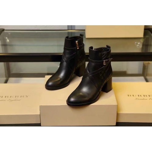 Replica Burberry Boots For Women #1111681 $102.00 USD for Wholesale