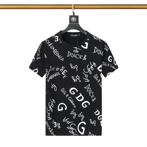 Wholesale Dolce &amp; Gabbana D&amp;G T-Shirts Short Sleeved For Men #1112149 $27.00 USD, Wholesale Quality Replica Dolce &amp; Gabbana D&amp;G T-Shirts