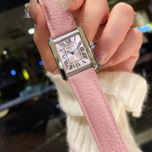 Wholesale Cartier AAA Quality Watches For Women #1113185 $118.00 USD, Wholesale Quality Replica Cartier AAA Quality Watches