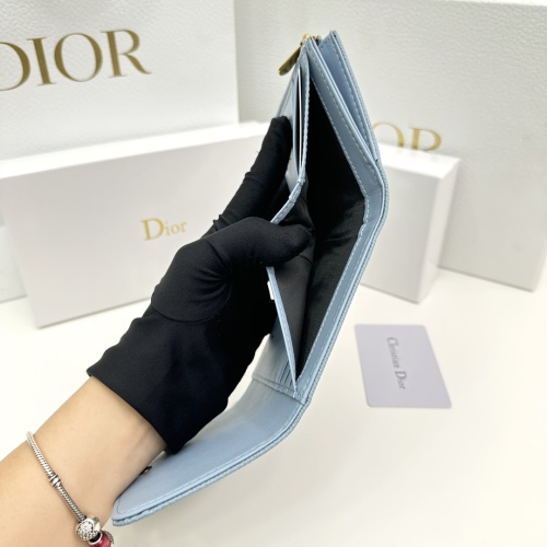 Replica Christian Dior AAA Wallets For Women #1113979 $45.00 USD for Wholesale