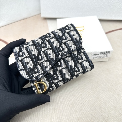 Replica Christian Dior AAA Wallets For Women #1113983 $45.00 USD for Wholesale