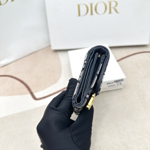 Replica Christian Dior AAA Wallets For Women #1113983 $45.00 USD for Wholesale