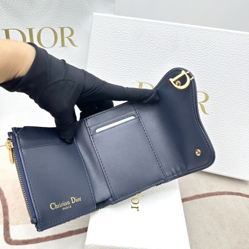 Replica Christian Dior AAA Wallets For Women #1113983 $45.00 USD for Wholesale