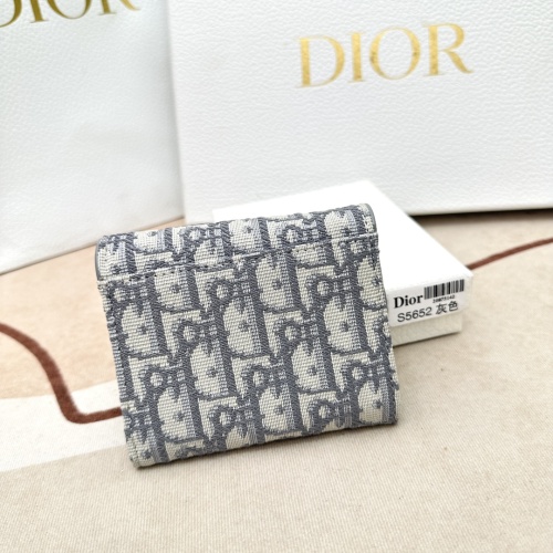 Replica Christian Dior AAA Wallets For Women #1113984 $45.00 USD for Wholesale