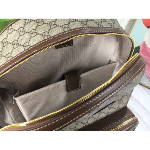 Replica Gucci AAA Man Backpacks #1114085 $85.00 USD for Wholesale