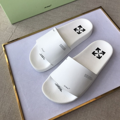 Replica Off-White Slippers For Women #1117114 $42.00 USD for Wholesale