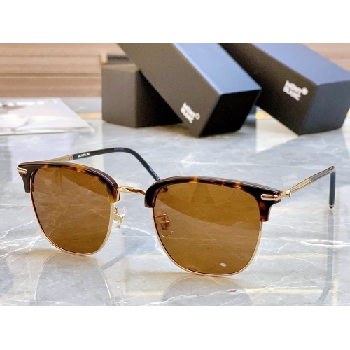 Wholesale Montblanc AAA Quality Sunglasses #1118371 $64.00 USD, Wholesale Quality Replica Montblanc AAA Quality Sunglasses