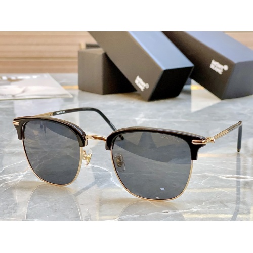 Wholesale Montblanc AAA Quality Sunglasses #1118373 $64.00 USD, Wholesale Quality Replica Montblanc AAA Quality Sunglasses