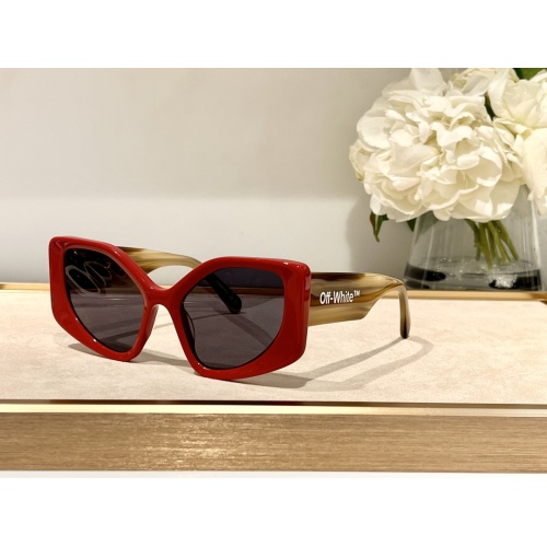 Wholesale Off-White AAA Quality Sunglasses #1118382 $64.00 USD, Wholesale Quality Replica Off-White AAA Quality Sunglasses