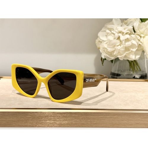 Wholesale Off-White AAA Quality Sunglasses #1118383 $64.00 USD, Wholesale Quality Replica Off-White AAA Quality Sunglasses