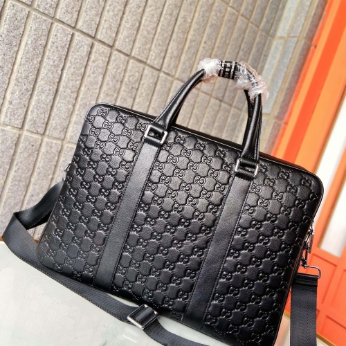 Replica Gucci AAA Man Handbags #1119483 $102.00 USD for Wholesale