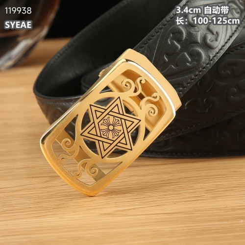 Replica Chrome Hearts AAA Quality Belts For Men #1119561 $60.00 USD for Wholesale