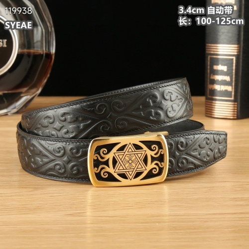 Replica Chrome Hearts AAA Quality Belts For Men #1119561 $60.00 USD for Wholesale