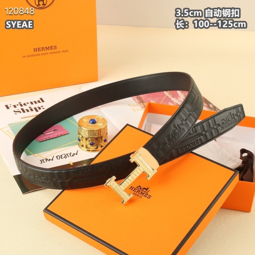 Replica Hermes AAA Quality Belts For Men #1119667 $60.00 USD for Wholesale