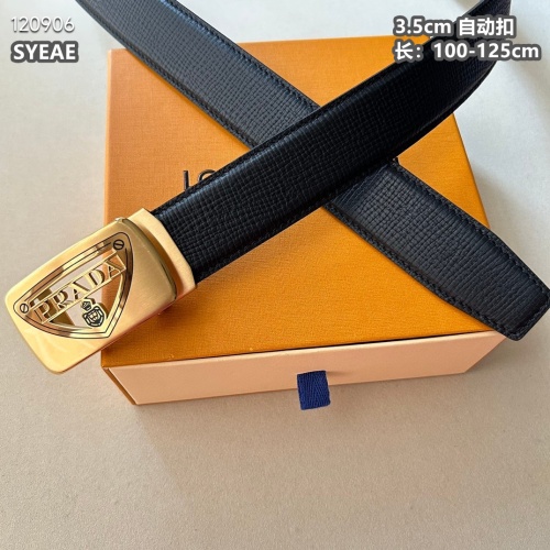 Wholesale Prada AAA Quality Belts For Men #1119801 $60.00 USD, Wholesale Quality Replica Prada AAA Quality Belts