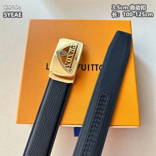 Replica Prada AAA Quality Belts For Men #1119801 $60.00 USD for Wholesale