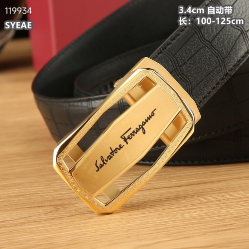 Replica Salvatore Ferragamo AAA Quality Belts For Men #1119842 $60.00 USD for Wholesale