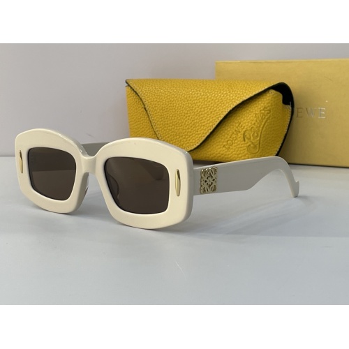 Wholesale LOEWE AAA Quality Sunglasses #1120988 $64.00 USD, Wholesale Quality Replica LOEWE AAA Quality Sunglasses