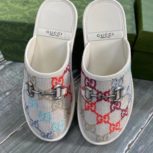 Replica Gucci Slippers For Women #1121642 $80.00 USD for Wholesale