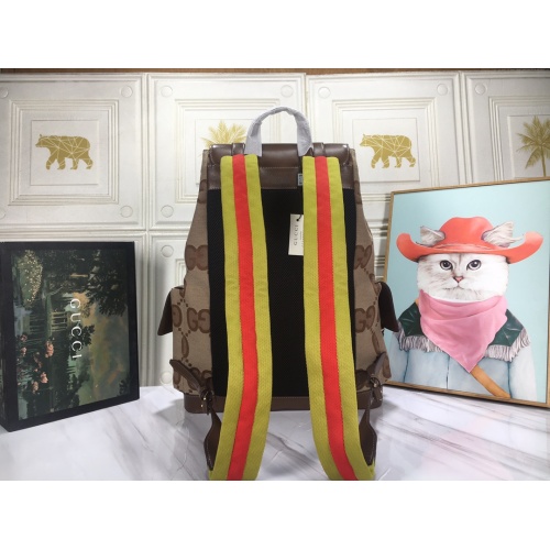 Replica Gucci AAA Man Backpacks #1121676 $88.00 USD for Wholesale