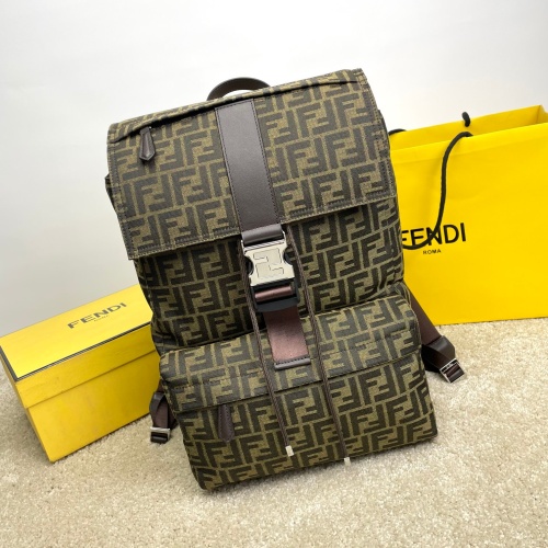 Wholesale Fendi AAA Man Backpacks #1122494 $162.00 USD, Wholesale Quality Replica Fendi AAA Man Backpacks