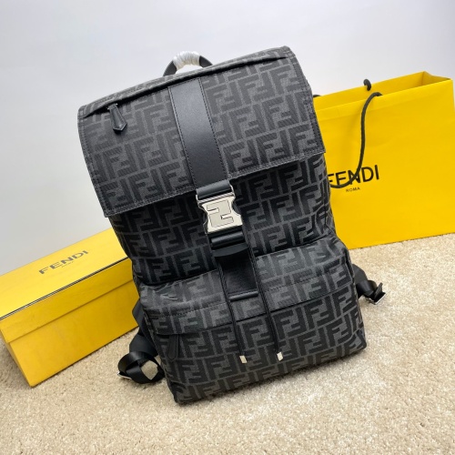 Wholesale Fendi AAA Man Backpacks #1122495 $162.00 USD, Wholesale Quality Replica Fendi AAA Man Backpacks