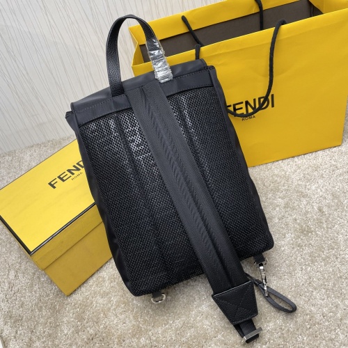 Replica Fendi AAA Man Backpacks #1122496 $140.00 USD for Wholesale