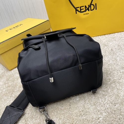 Replica Fendi AAA Man Backpacks #1122496 $140.00 USD for Wholesale