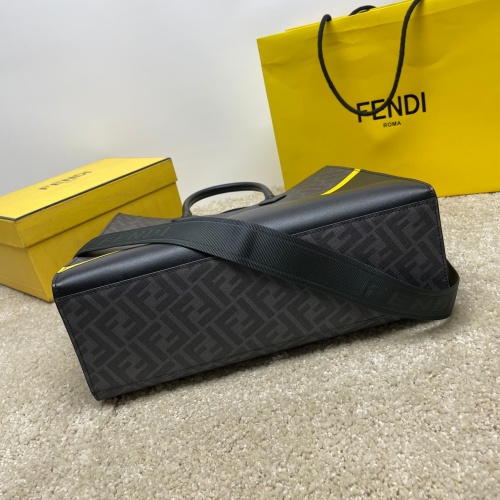 Replica Fendi AAA Man Handbags #1122501 $172.00 USD for Wholesale