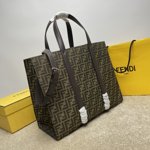 Replica Fendi AAA Man Handbags #1122503 $150.00 USD for Wholesale