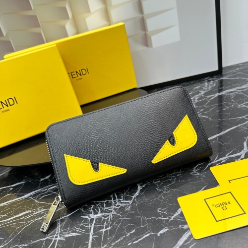 Wholesale Fendi Wallets For Unisex #1122918 $42.00 USD, Wholesale Quality Replica Fendi Wallets