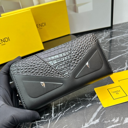 Replica Fendi Wallets For Unisex #1122923 $42.00 USD for Wholesale