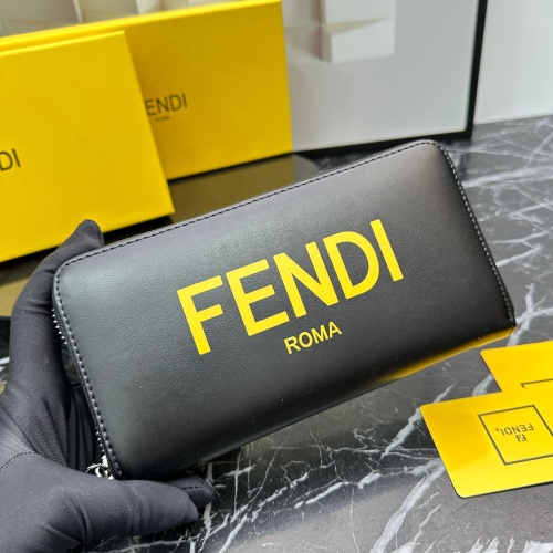 Replica Fendi Wallets For Unisex #1122924 $42.00 USD for Wholesale