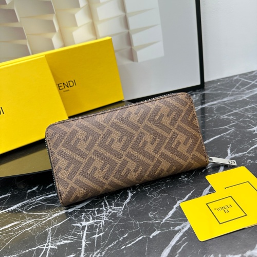 Replica Fendi Wallets For Unisex #1122925 $42.00 USD for Wholesale