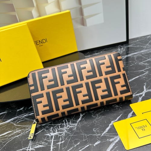 Wholesale Fendi Wallets For Unisex #1122933 $42.00 USD, Wholesale Quality Replica Fendi Wallets