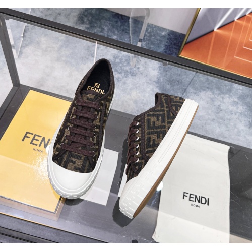 Replica Fendi Casual Shoes For Men #1124439 $82.00 USD for Wholesale