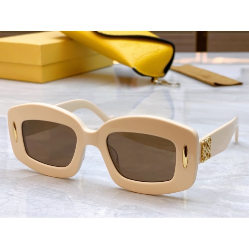 Wholesale LOEWE AAA Quality Sunglasses #1125056 $64.00 USD, Wholesale Quality Replica LOEWE AAA Quality Sunglasses