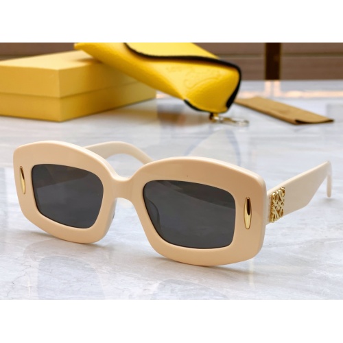 Wholesale LOEWE AAA Quality Sunglasses #1125057 $64.00 USD, Wholesale Quality Replica LOEWE AAA Quality Sunglasses