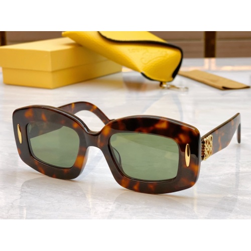 Wholesale LOEWE AAA Quality Sunglasses #1125058 $64.00 USD, Wholesale Quality Replica LOEWE AAA Quality Sunglasses