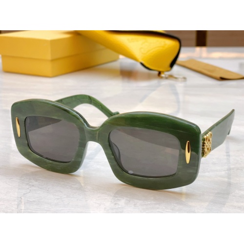 Wholesale LOEWE AAA Quality Sunglasses #1125060 $64.00 USD, Wholesale Quality Replica LOEWE AAA Quality Sunglasses