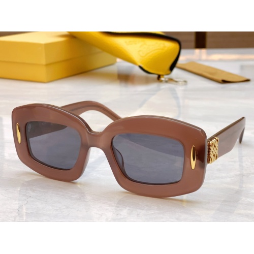 Wholesale LOEWE AAA Quality Sunglasses #1125061 $64.00 USD, Wholesale Quality Replica LOEWE AAA Quality Sunglasses